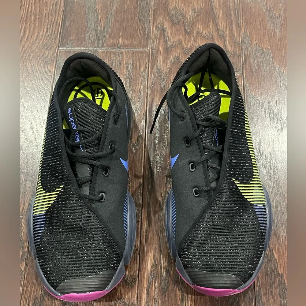 Nike Air Zoom SuperRep 2 Women Size 9 Black Athletic Running Shoes Sneakers